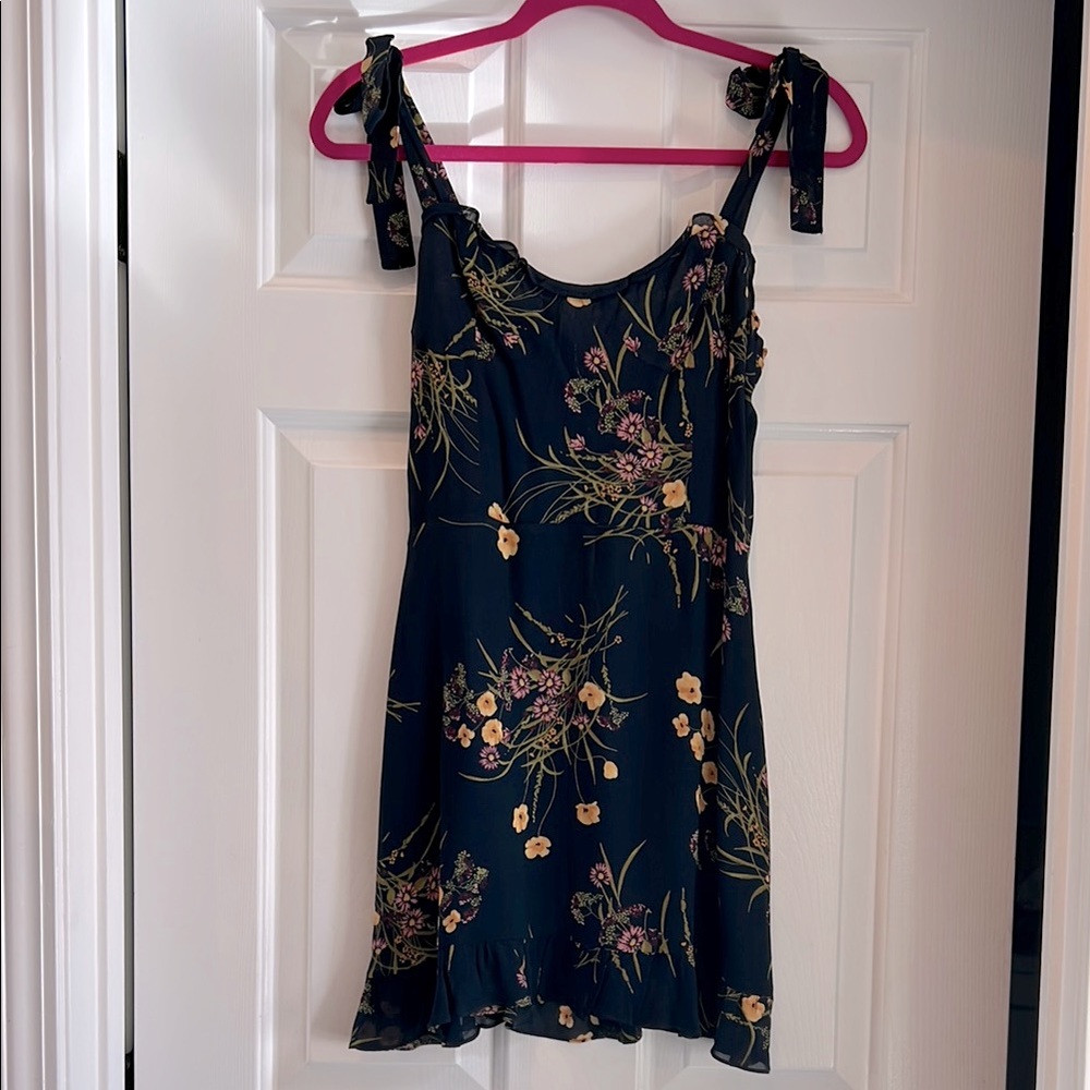 Reformation Christine mini dress - Navy